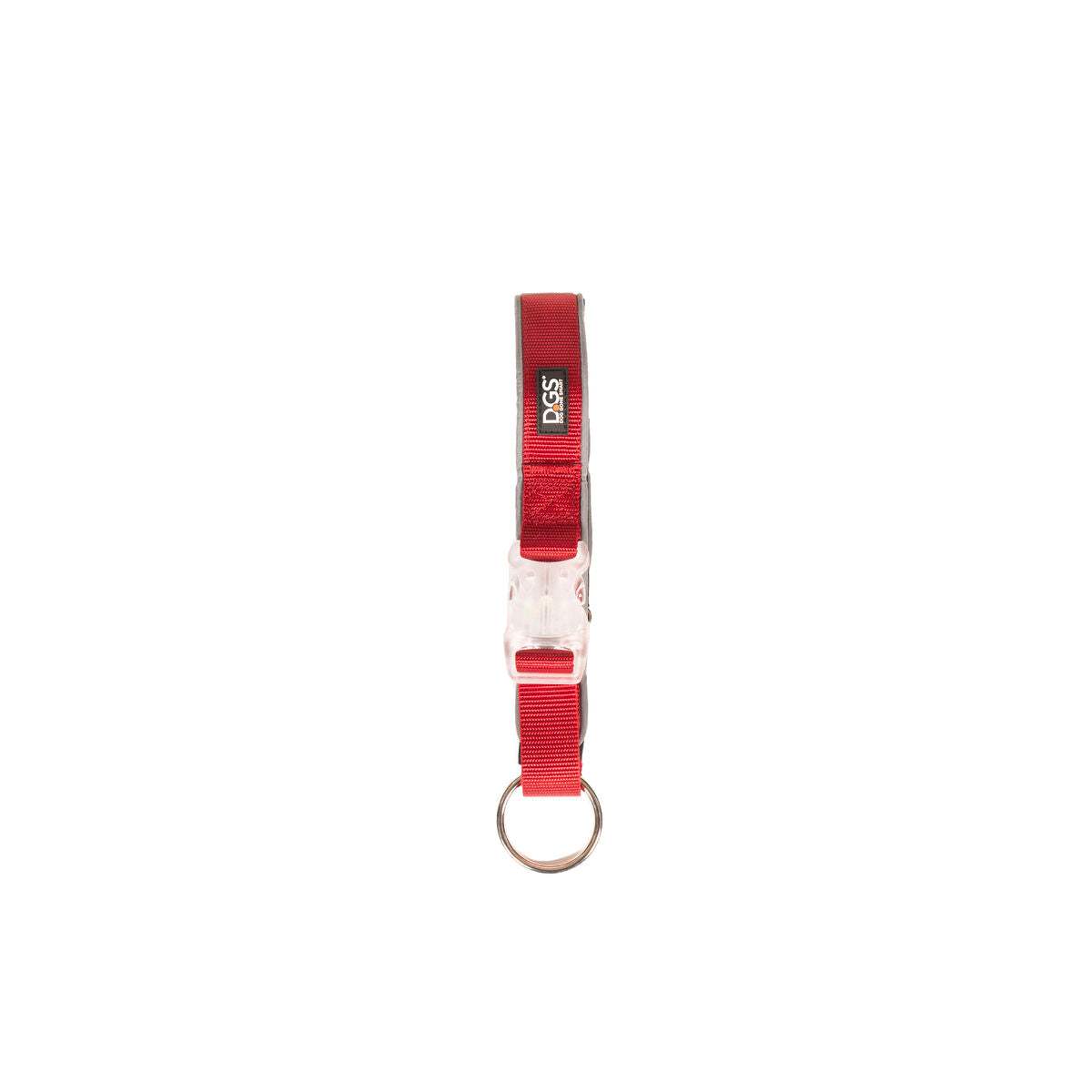 Hundehalsband Dog Gone Smart Rot 12 Licht-MONTE-PETS