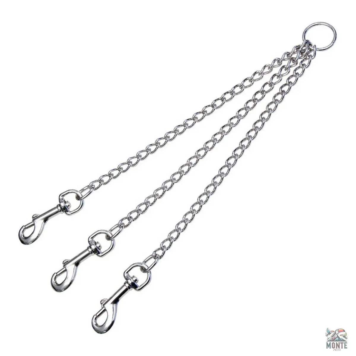 3 Hundeleinen-Koppler Gloria 3mm x 38 cm-MONTE-PETS
