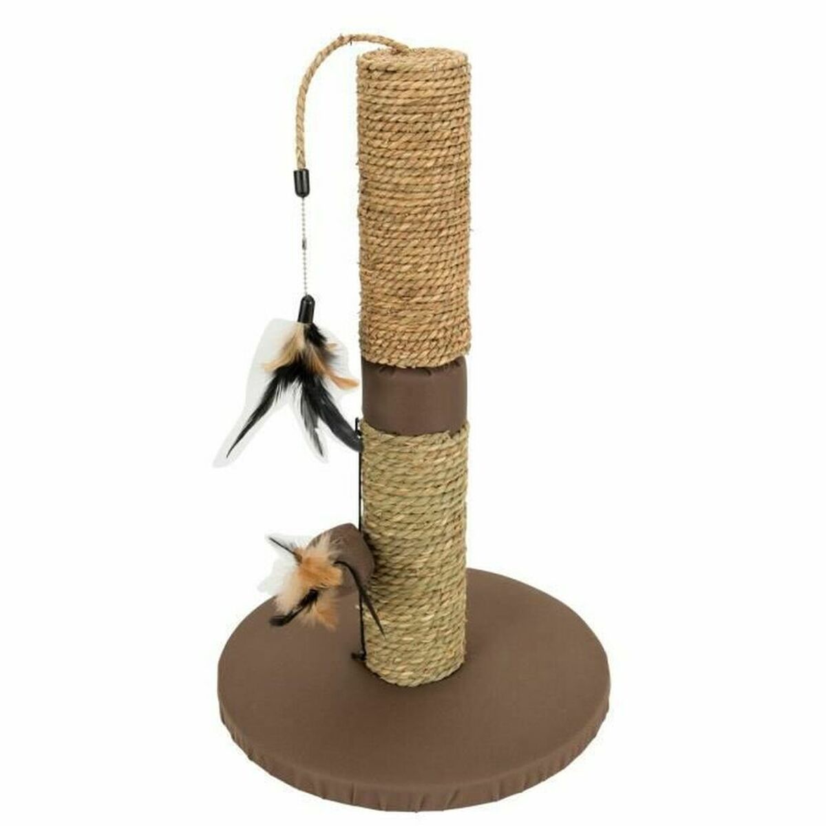 Kratzbaum für Katzen Aimé 48 x 30 cm Braun natürlich | MONTE PETS