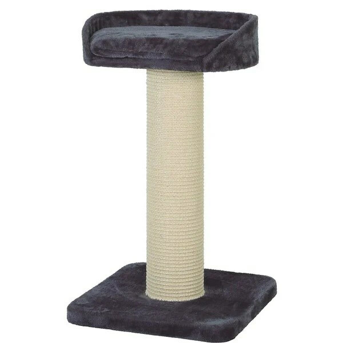 Kratzbaum für Katzen Schwarz Beige Sisal | MONTE PETS
