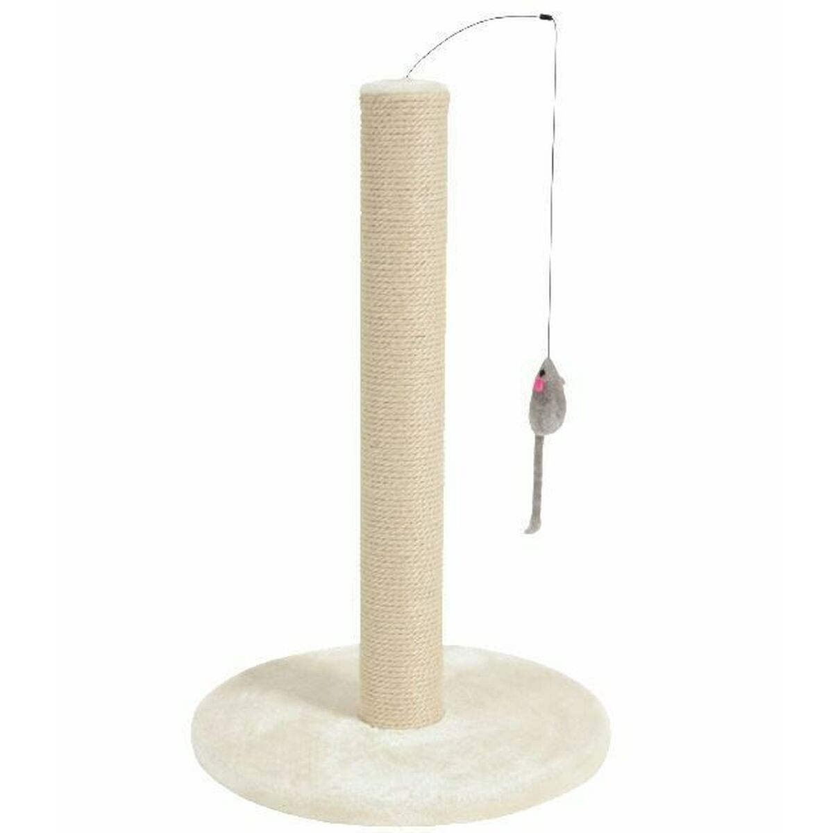 Kratzbaum für Katzen Beige Holz | MONTE PETS