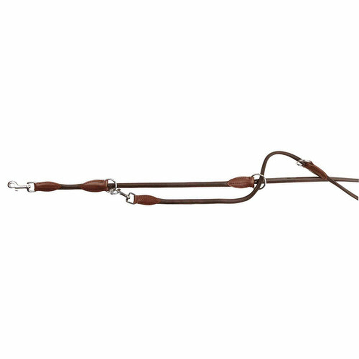 Verstellbare Hundeleine Trixie Active Dunkelbraun 2 m S/M