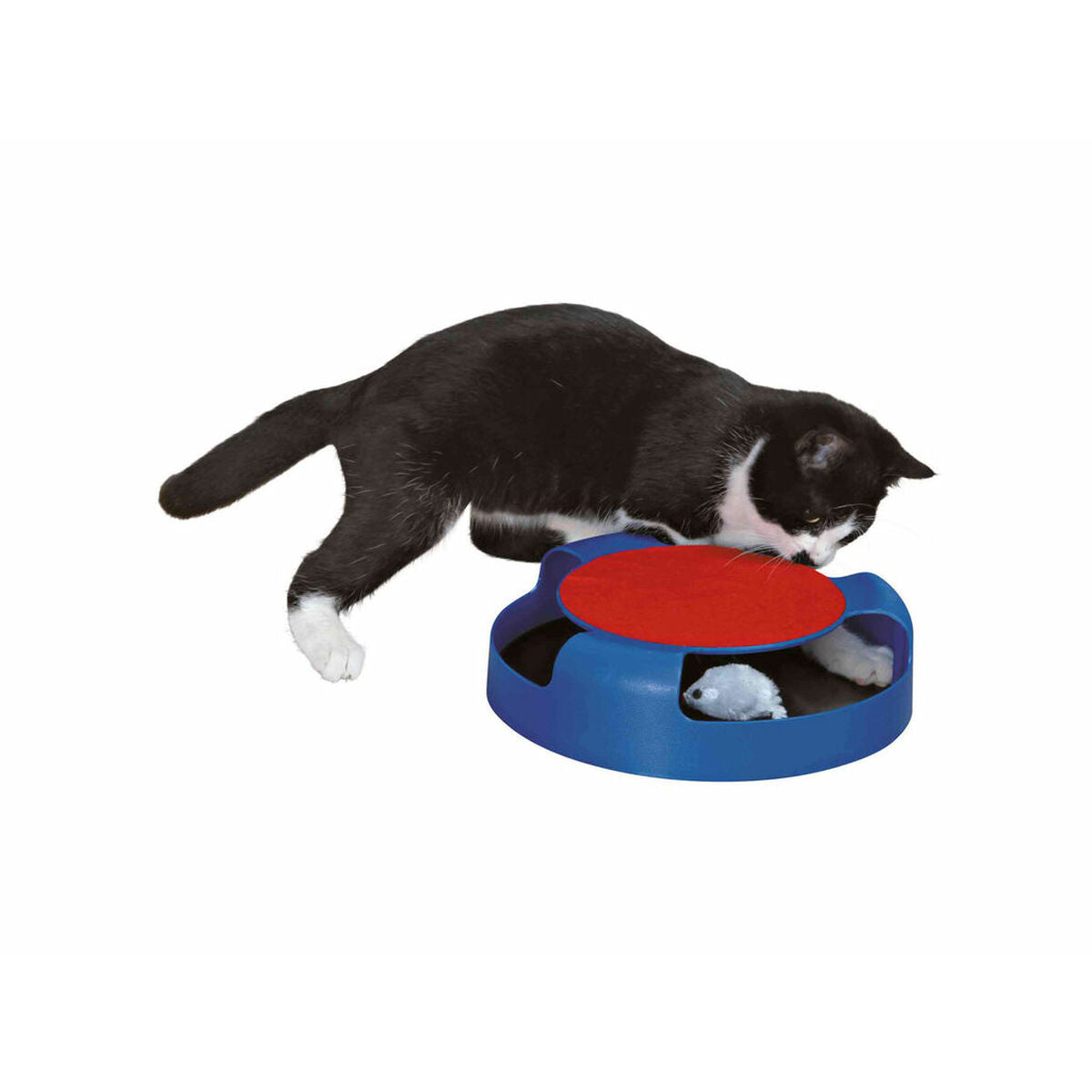 Katzenspielzeug Trixie Mouse – Schaber Grau Ø 25 × 6 cm | MONTE PETS