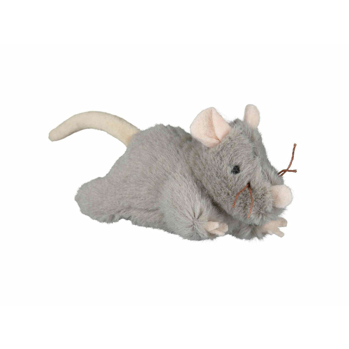 Katzenspielzeug Trixie Mouse – Haustier-Spielzeug Grau 15 cm | MONTE PETS