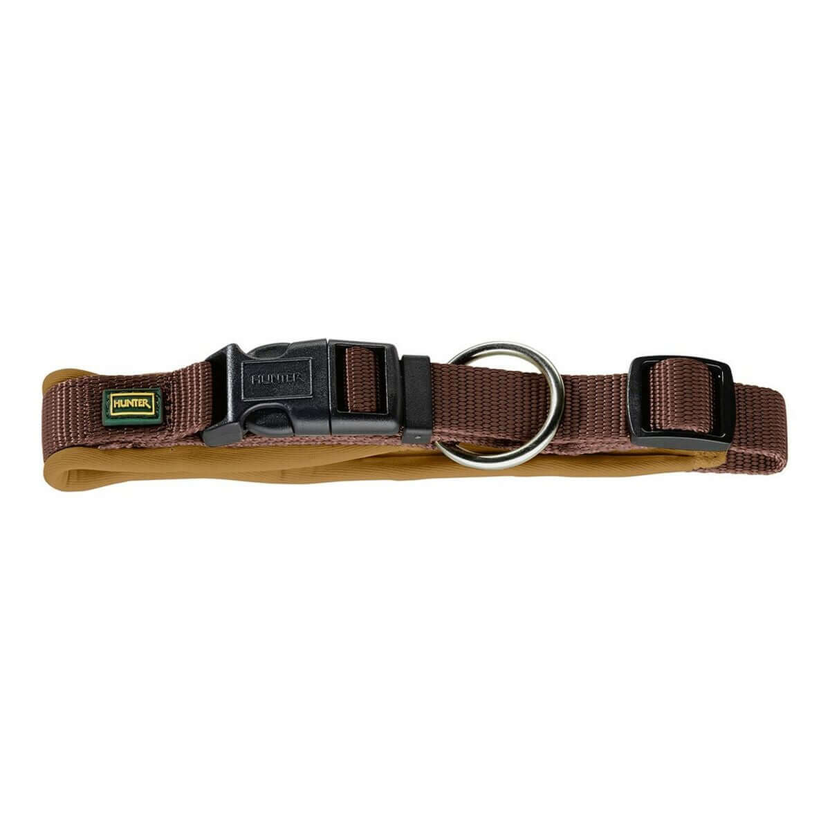 Hundehalsband Hunter Neopren Vario Braun 28-30 cm | MONTE PETS