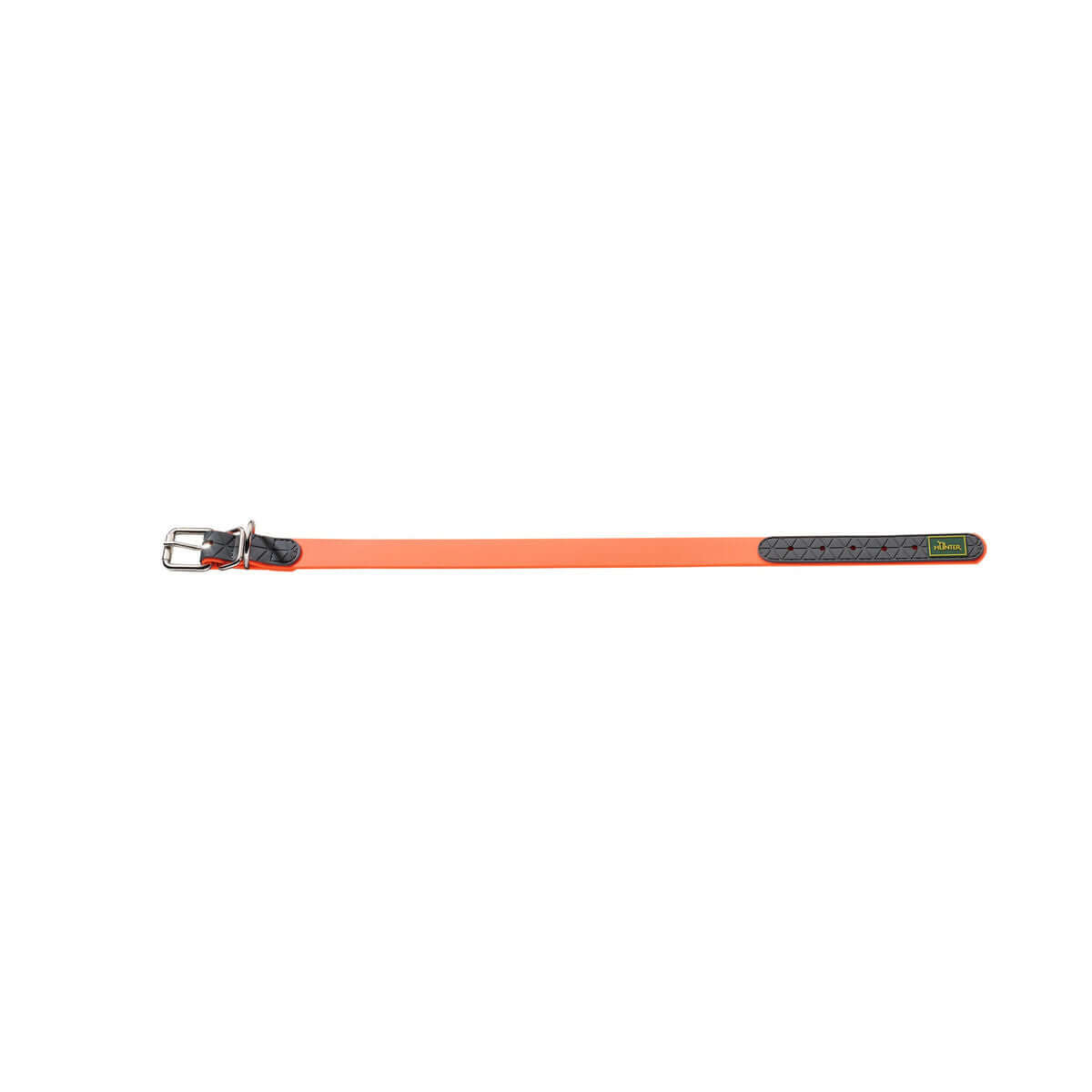 Hundehalsband Hunter Convenience Orange 53-61 cm für große Hunde, leuchtend orange und stilvoll.