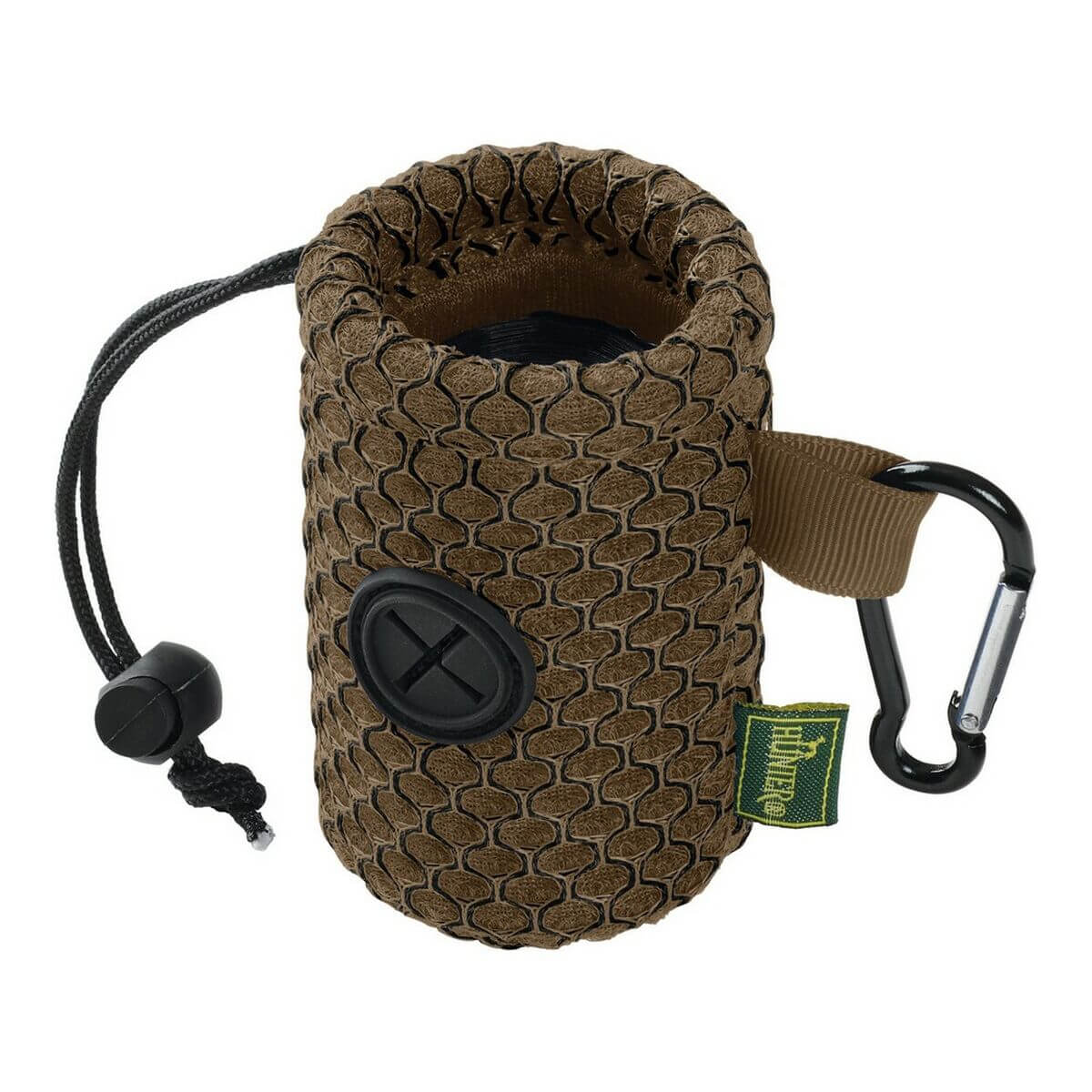 Beutelspender Hunter Braun von MONTE PETS in stilvollem Design für Hundebesitzer und Spaziergänge.