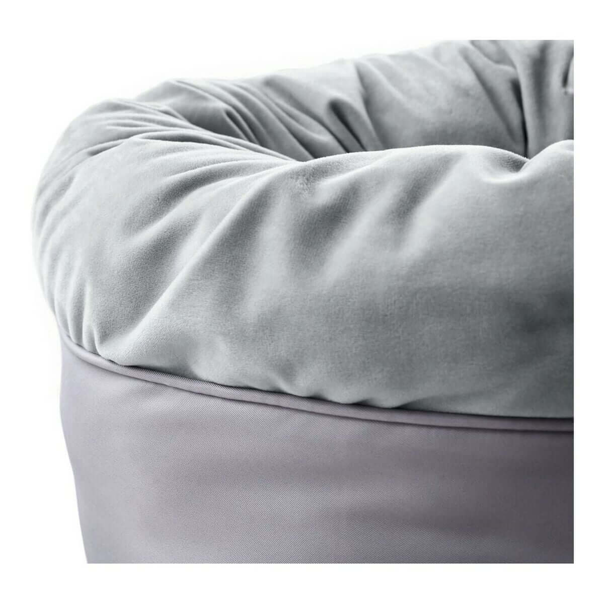 Hunter Miranda Hundebett Anthrazit weich gepolstert und stilvoll, idealer Rückzugsort für Hunde 50x50 cm