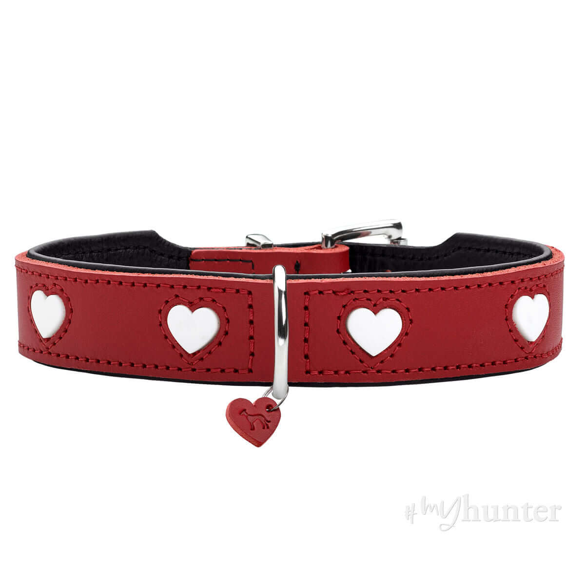 Hunter Love – Hundehalsband Rot XS/S 30-34 cm | MONTE PETS