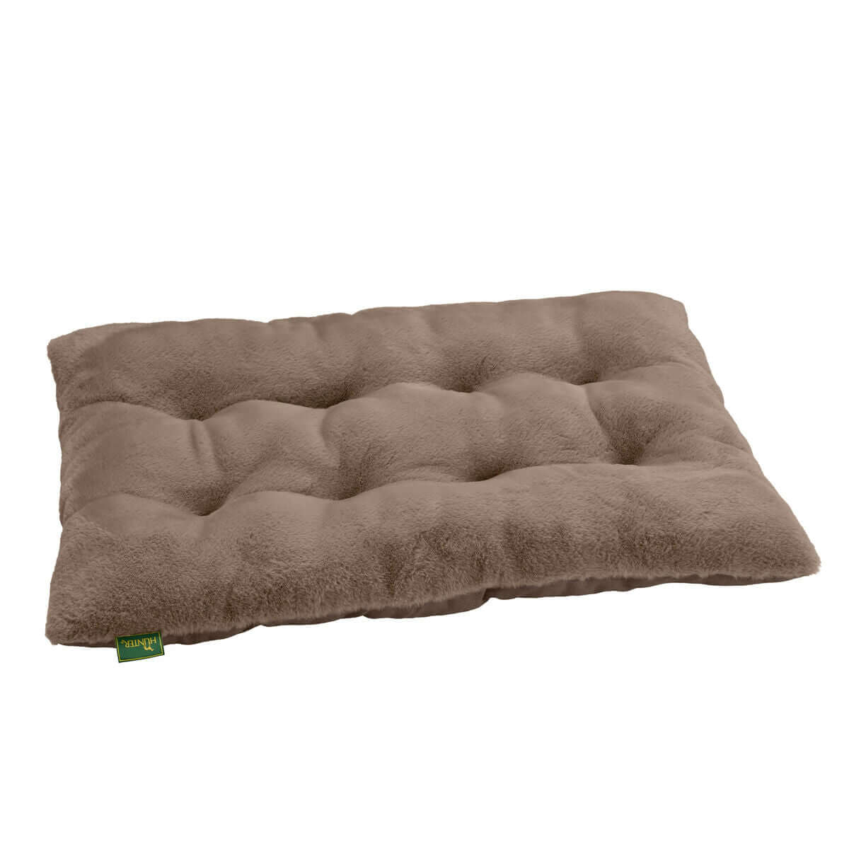 Hunter Rockford Hundebett Braun 120 x 80 cm, weiches und komfortables Hundebett für deinen Hund.