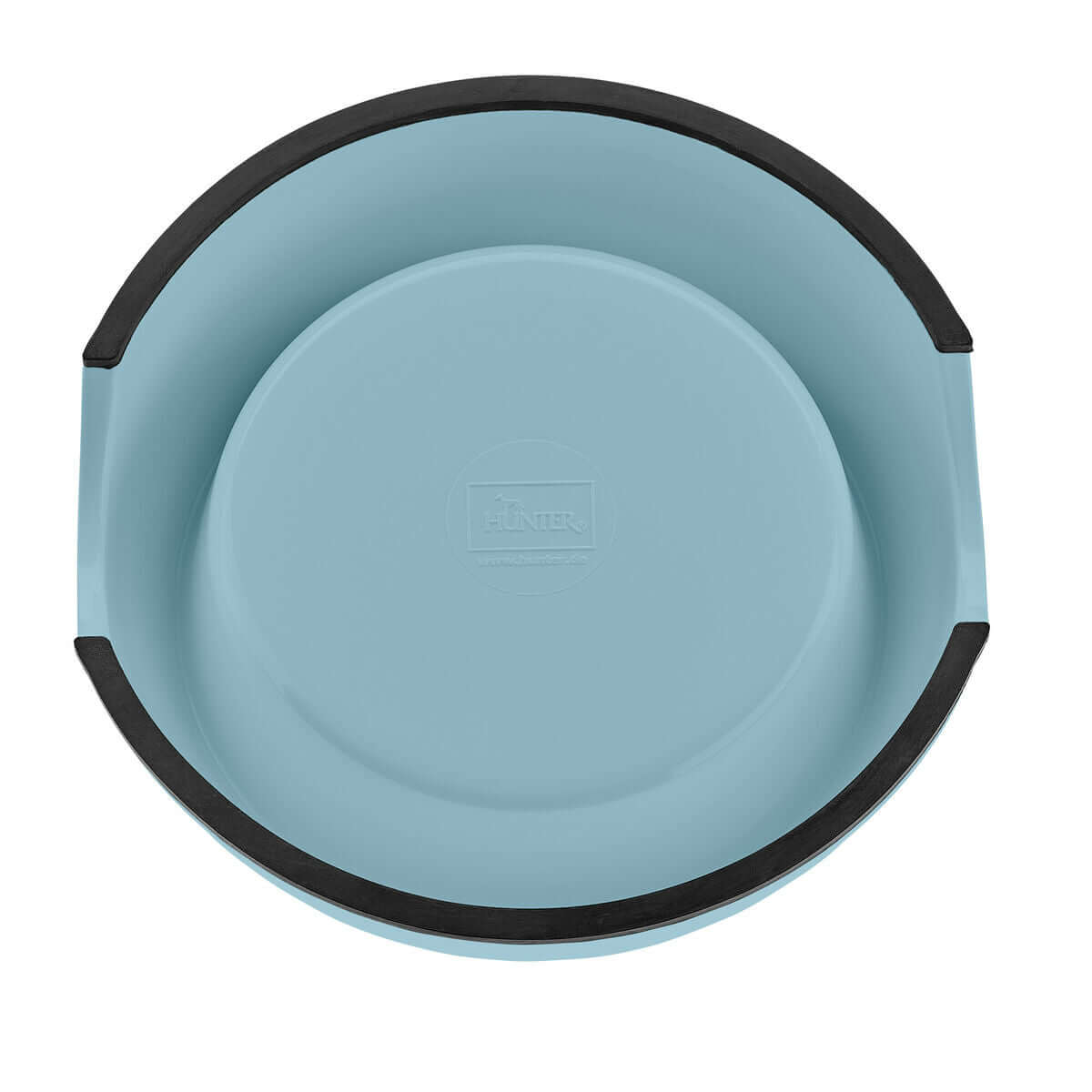 Futternapf Edelstahl Blau 350 ml von MONTE PETS, stilvolles Design, ideal für hygienisches Füttern.