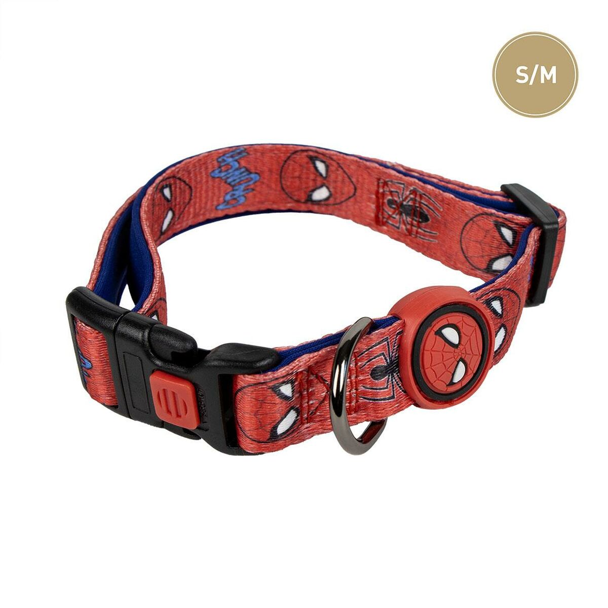 Hundehalsband Spider-Man Rot S/M-MONTE-PETS