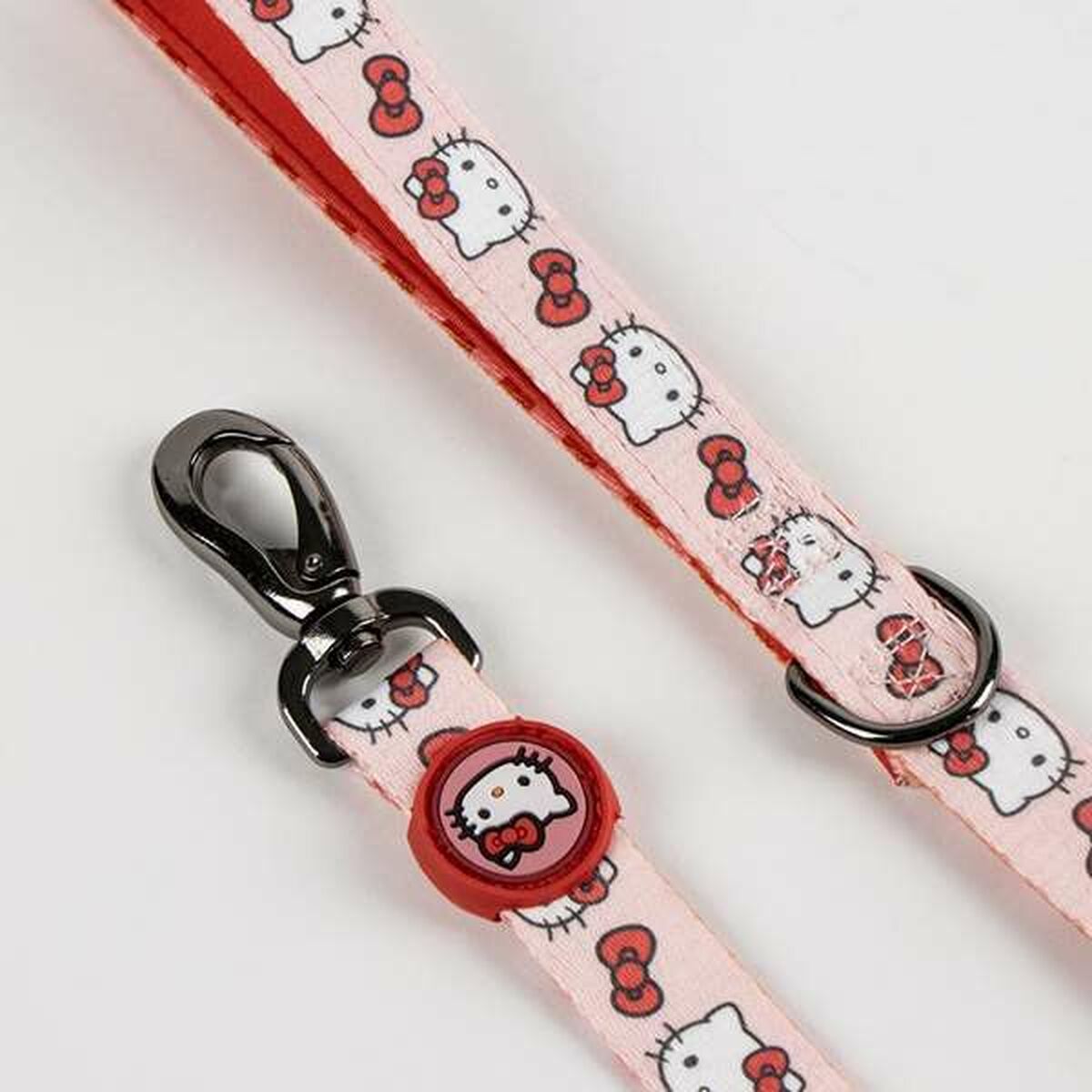 Hundehalsband Hello Kitty Rot M
