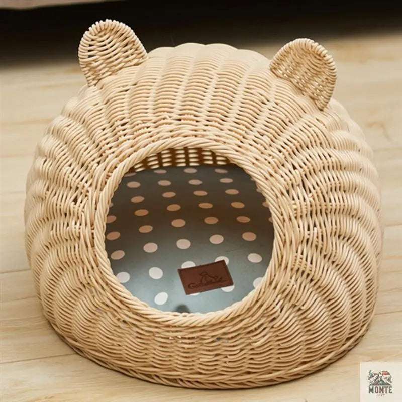 Rattan Haustierhöhle | MONTE PETS