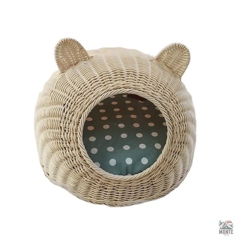 Rattan Haustierhöhle | MONTE PETS