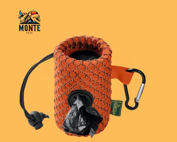 Beutelspender Hunter Orange | MONTE PETS 