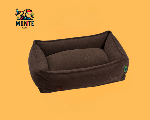 Hundebett Hunter Belluno Braun 80x60 cm | MONTE PETS