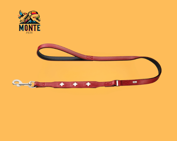 Hundeleine Hunter Swiss Rot 100 cm | MONTE PETS