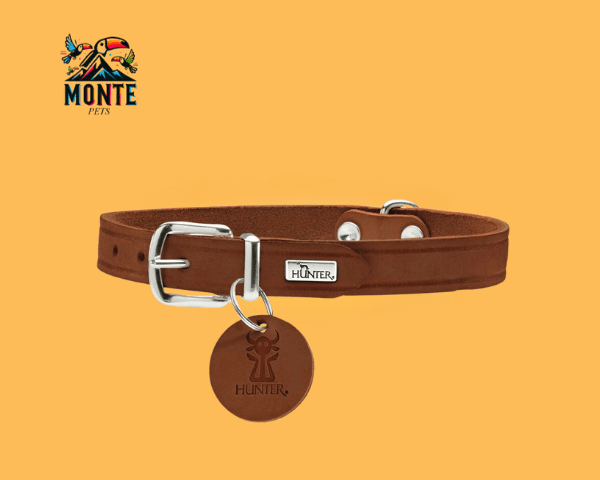 Hunter Aalborg Braun 20 32-38 cm Hundehalsband | MONTE PETS