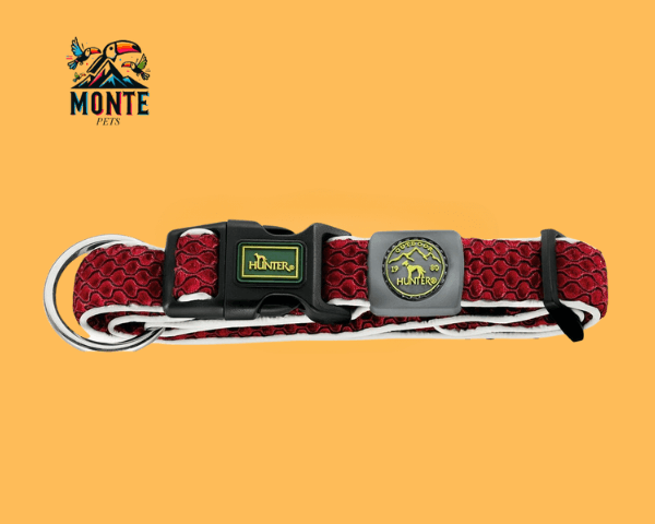 Hundehalsband Hunter Plus Rot 45-70 cm | MONTE PETS