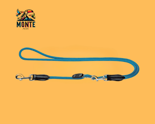 Hunter – Hundeleine Türkis 200 cm | MONTE PETS