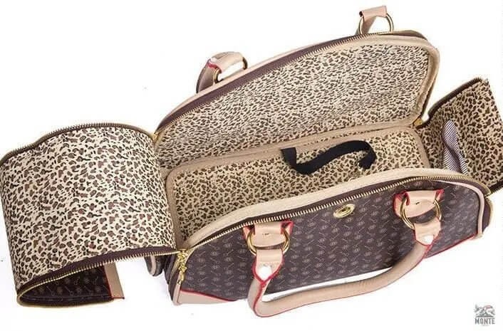 Elegance Plus – Stylische Haustiertasche für kleine Hunde und Katzen | MONTE PETS