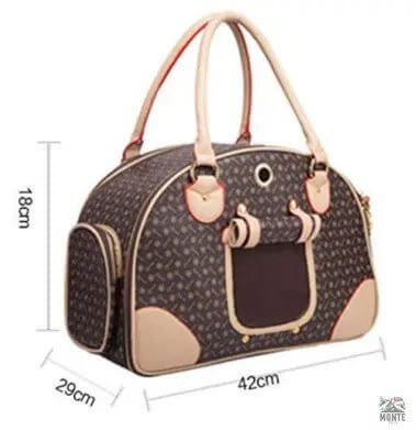 Elegance Plus – Stylische Haustiertasche für kleine Hunde und Katzen | MONTE PETS