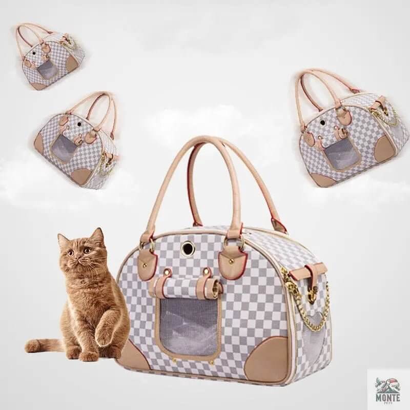 Elegance Plus – Stylische Haustiertasche für kleine Hunde und Katzen | MONTE PETS