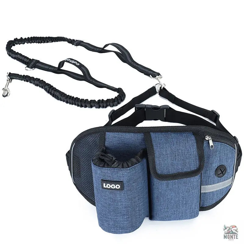 Freihand-Gürteltasche – Hundesicherheit Schwarz Unisex | MONTE PETS