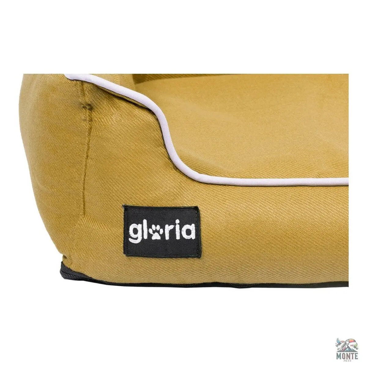 Gloria Ametz – Hundebett Gelb 60 x 52 cm | MONTE PETS