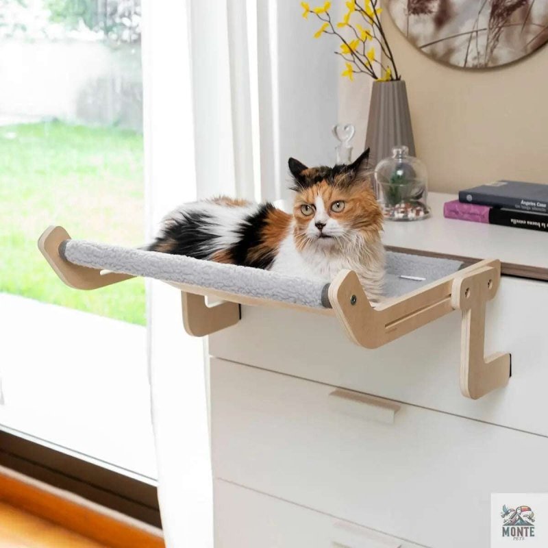 Hamacat – Katzenhängematte mit Fensterbefestigung | MONTE PETS