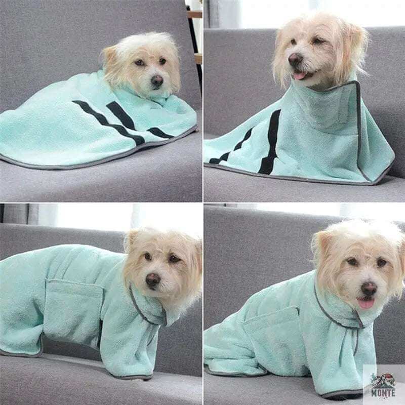 FellFix – Saugfähiges Haustier-Handtuch für Hunde und Katzen | MONTE PETS