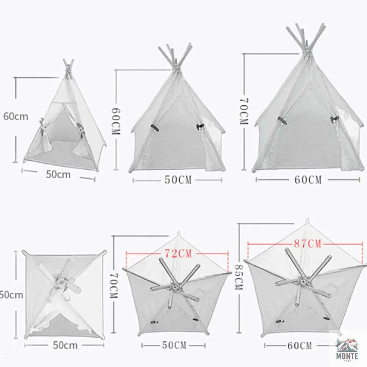 Haustier-Tipi - TravelNest