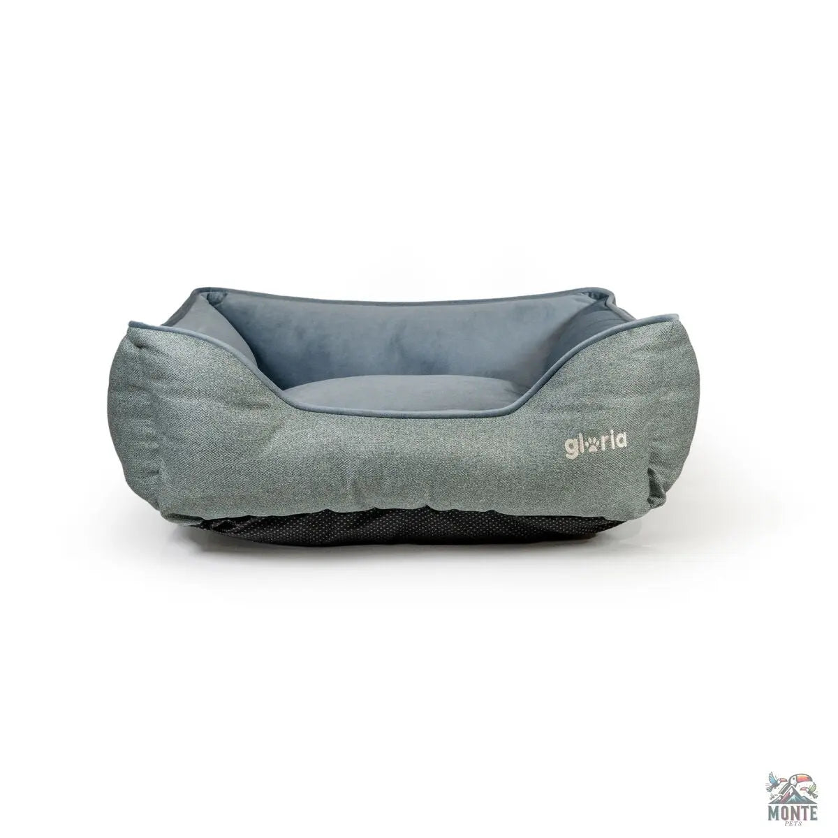 Hundebett Gloria Cadaqués Blau 100 x 80 cm rechteckig