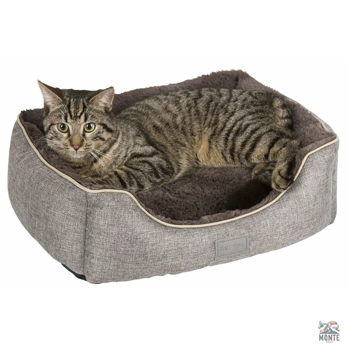 Hundebett Kerbl Samuel Grau 50 x 40 x 15 cm