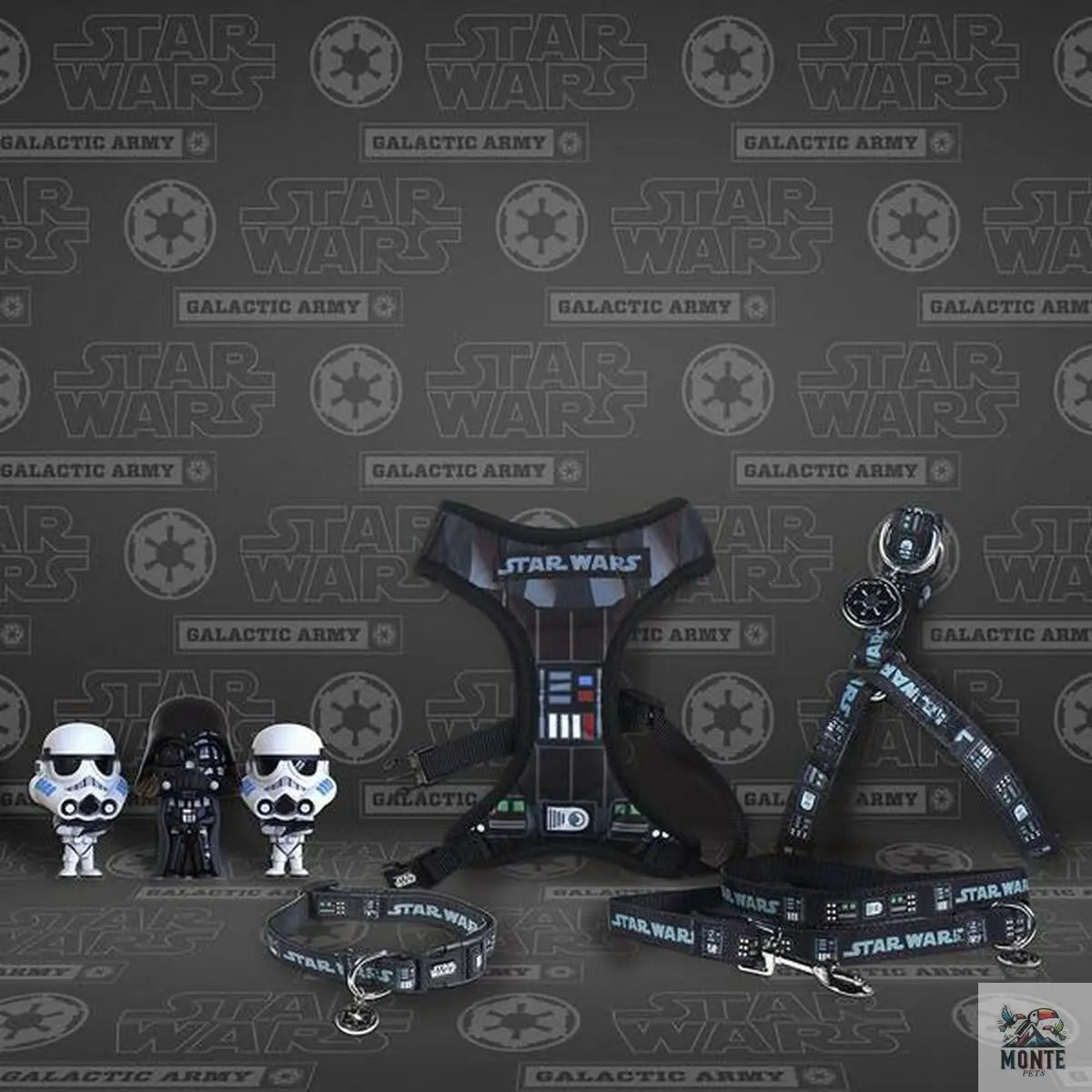 Hundegeschirr Star Wars Schwarz XXS