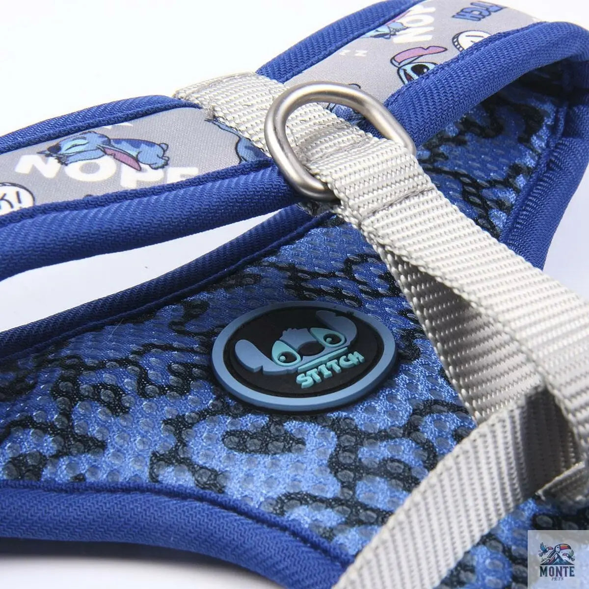 Hundegeschirr Stitch XS/S Dunkelblau-MONTE-PETS