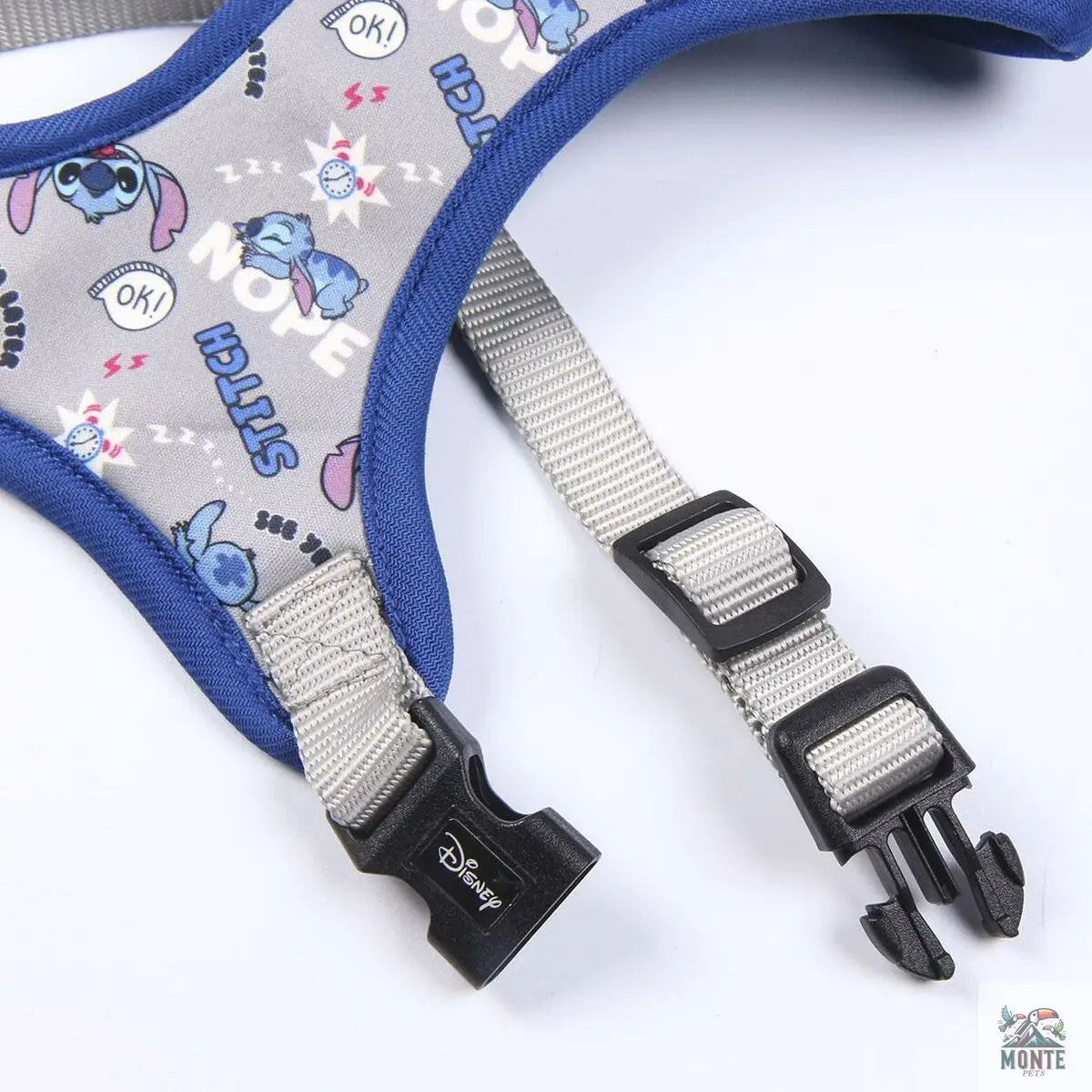 Hundegeschirr Stitch XS/S Dunkelblau-MONTE-PETS