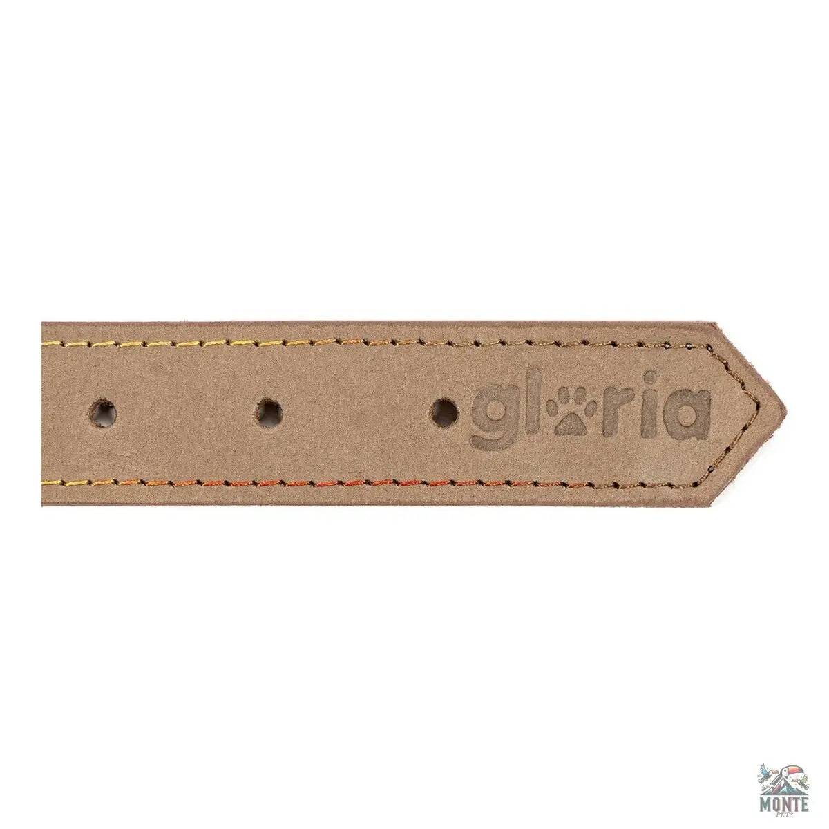 Hundehalsband Gloria Oasis 45 cm Weiß (45 x 1,8 cm)-MONTE-PETS