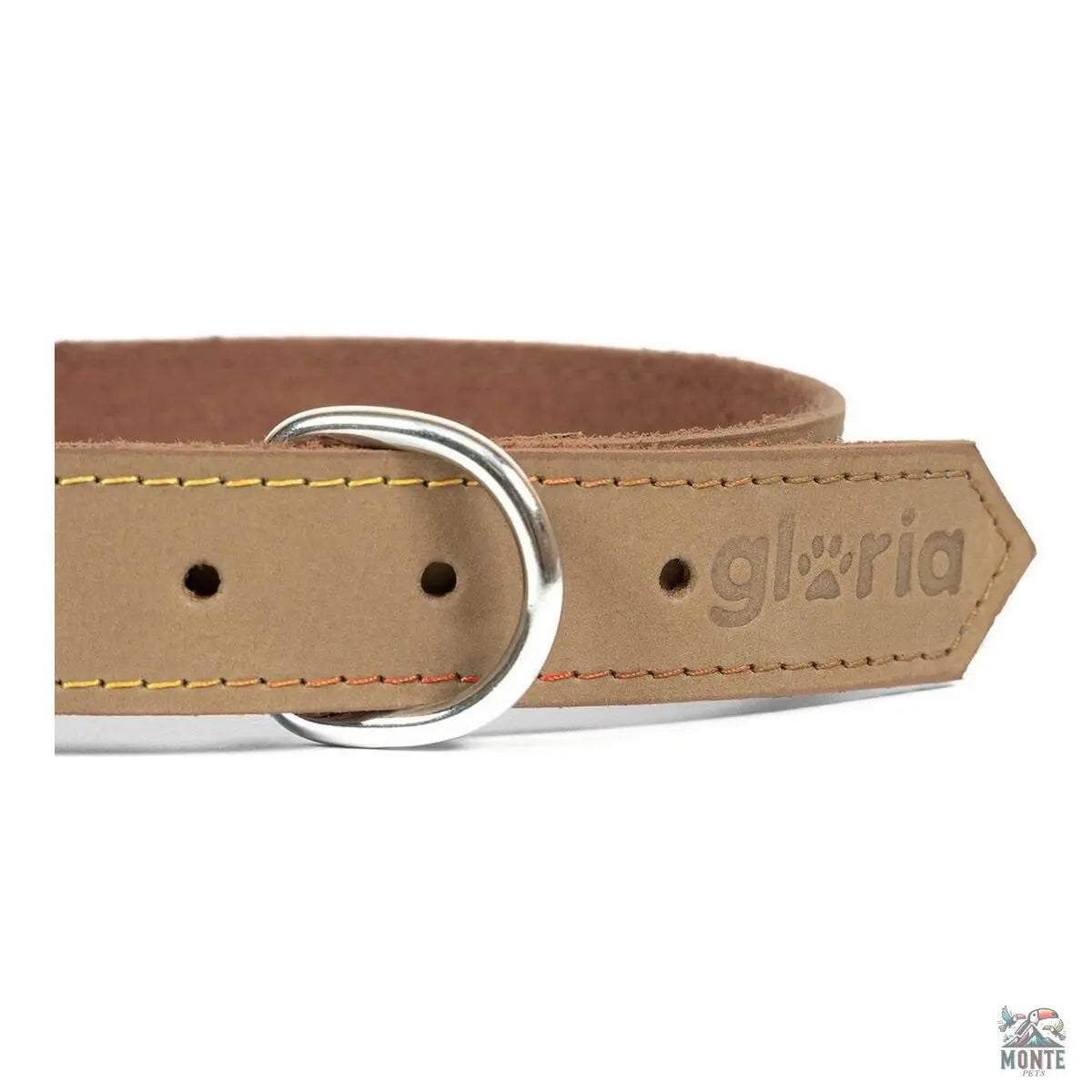 Hundehalsband Gloria Oasis 45 cm Weiß (45 x 1,8 cm)-MONTE-PETS