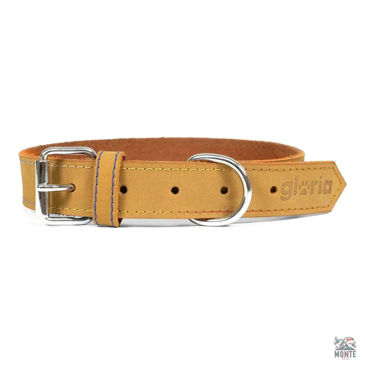 Hundehalsband Gloria Oasis 50 cm Gelb (50 x 2,1 cm)-MONTE-PETS