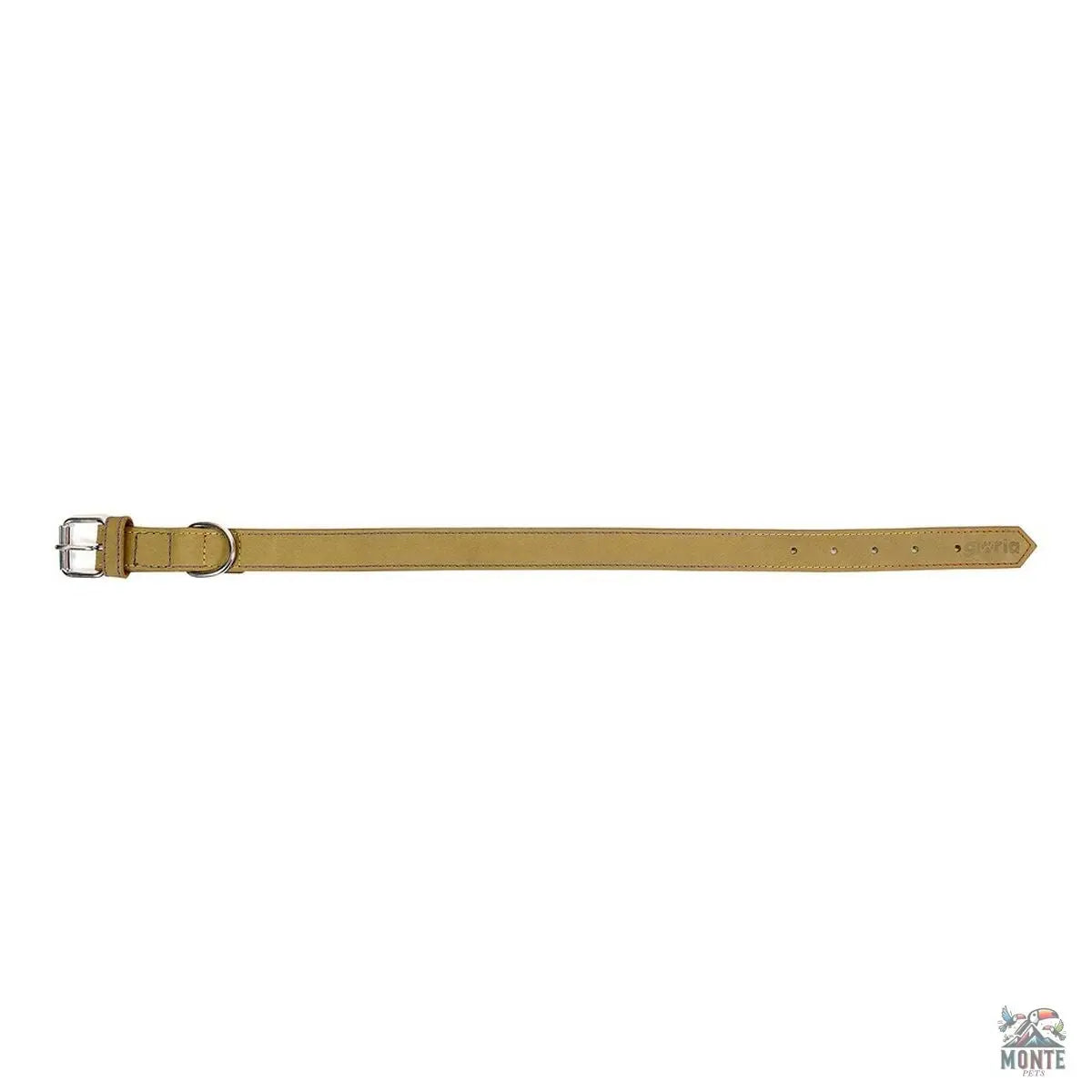Hundehalsband Gloria Oasis grün 40 cm (40 x 1,5 cm)-MONTE-PETS
