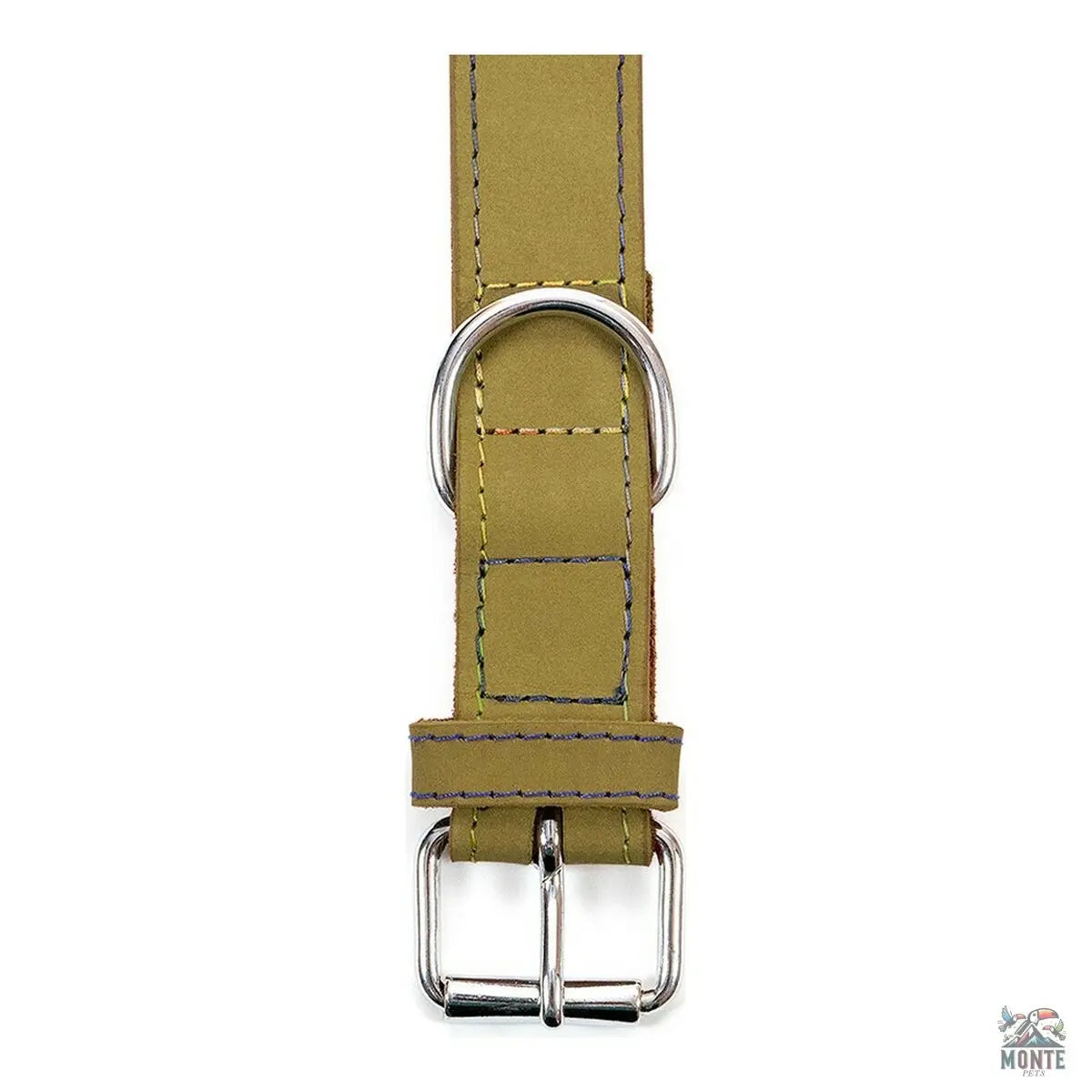 Hundehalsband Gloria Oasis grün 40 cm (40 x 1,5 cm)-MONTE-PETS