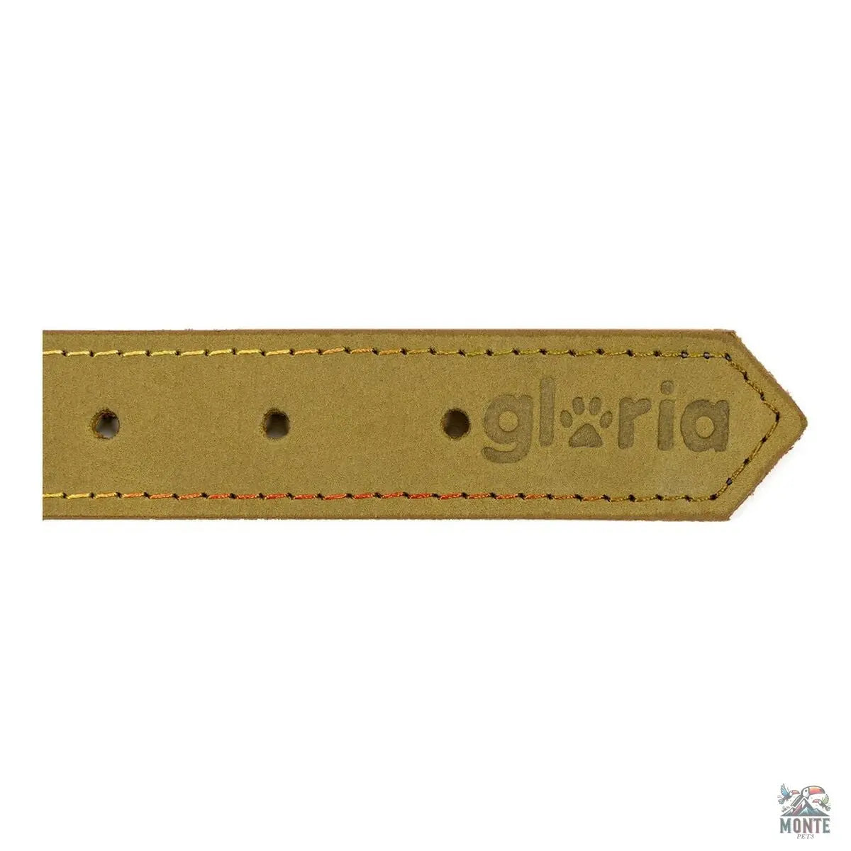 Hundehalsband Gloria Oasis grün 40 cm (40 x 1,5 cm)-MONTE-PETS