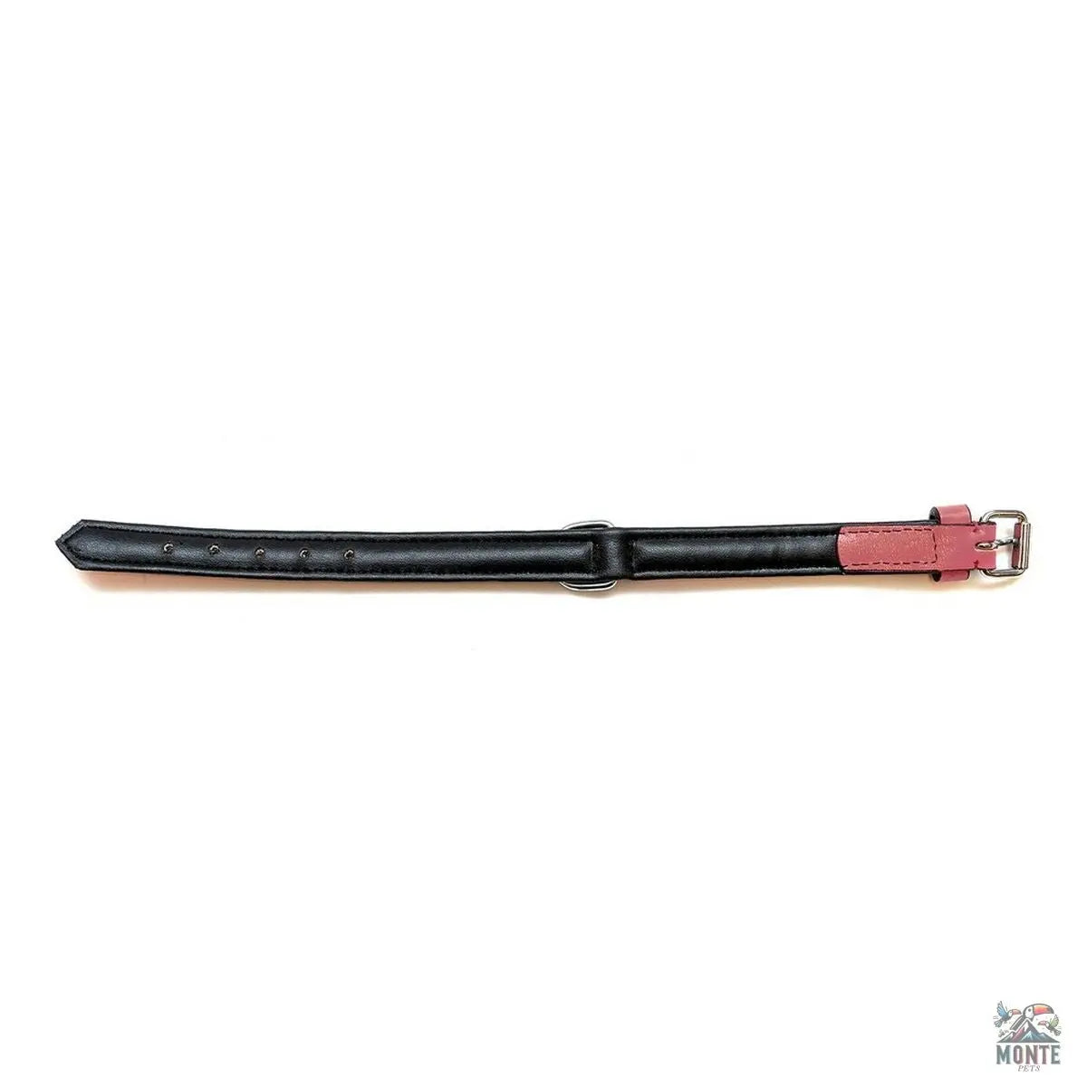 Hundehalsband Gloria Polsterung 45 cm Koralle (45 x 2 cm)-MONTE-PETS