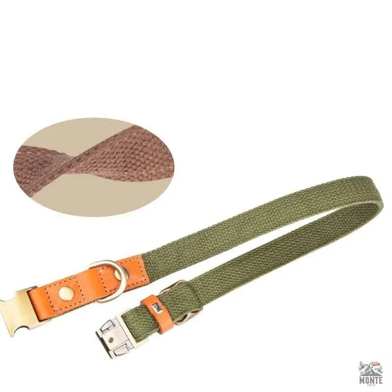 Komfort Klassik – Elegantes Hundehalsband aus Leder | MONTE PETS