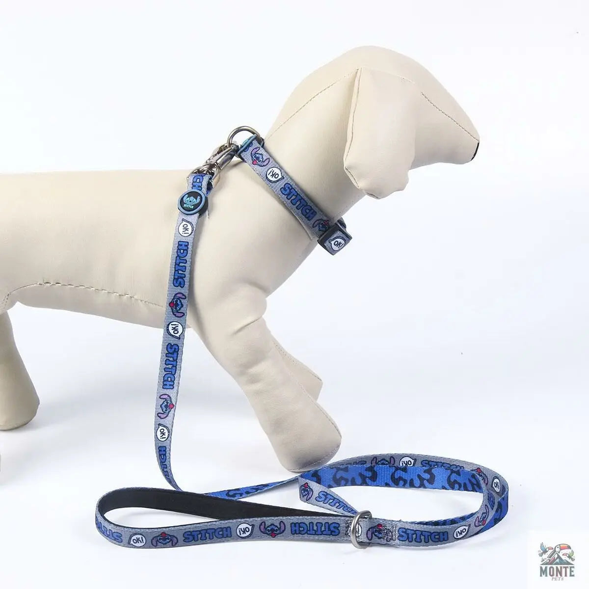 Hundehalsband Stitch Dunkelblau XS/S-MONTE-PETS