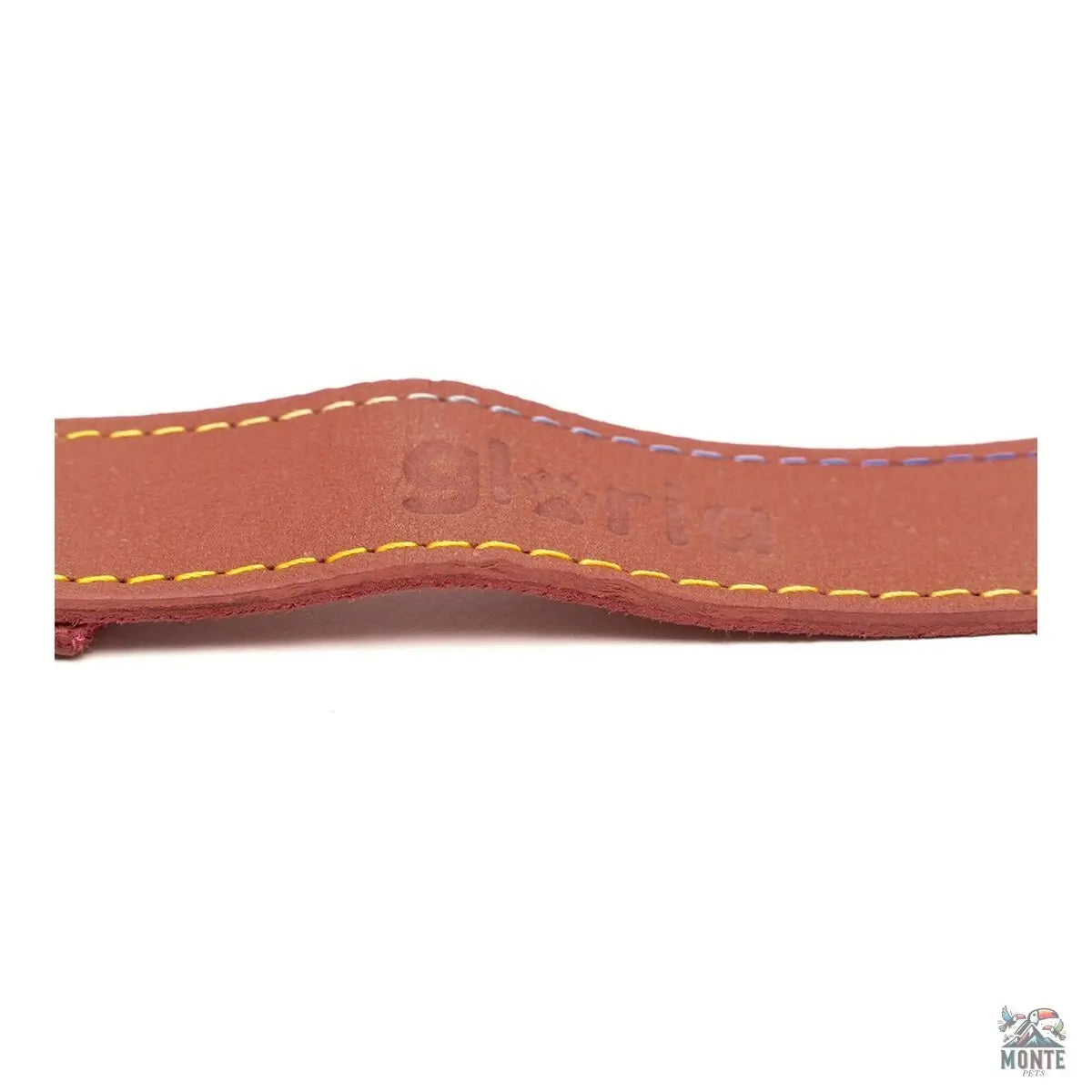 Hundeleine Gloria Oasis 1.5 x 100 cm Rot-MONTE-PETS