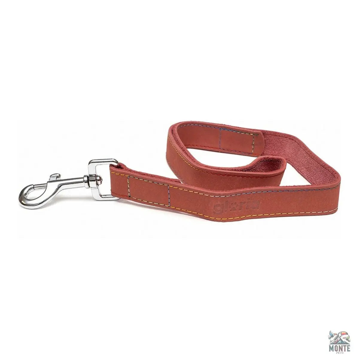 Hundeleine Gloria Oasis 1.5 x 100 cm Rot-MONTE-PETS