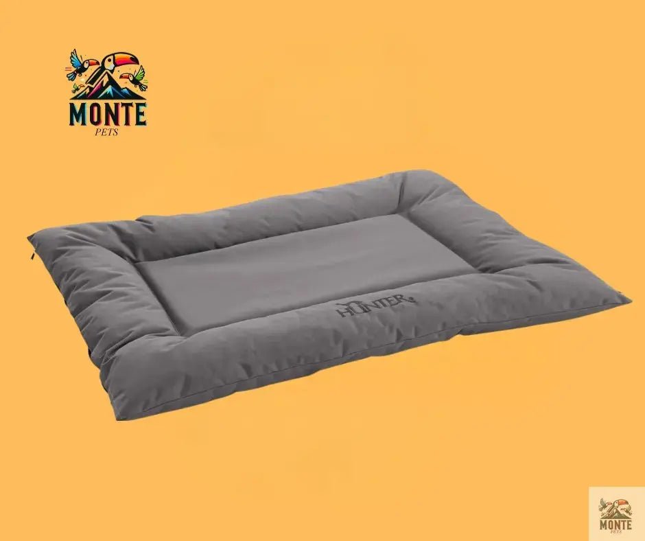 Hunter Classic – Hundebett Grau 100 x 70 cm | MONTE PETS